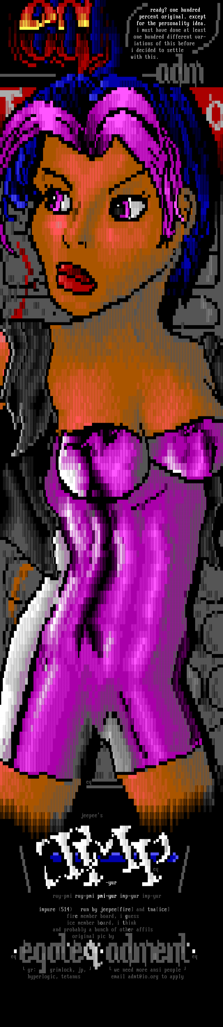 jeepee's impure by egoteq