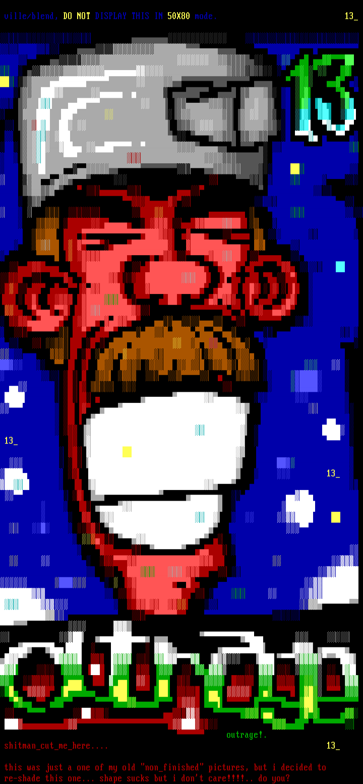 fuck this, eat my shape!!??... by Ville