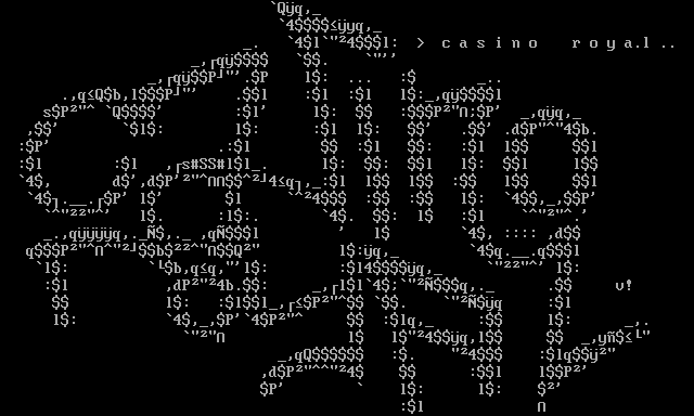 Casino Royal by Visionary