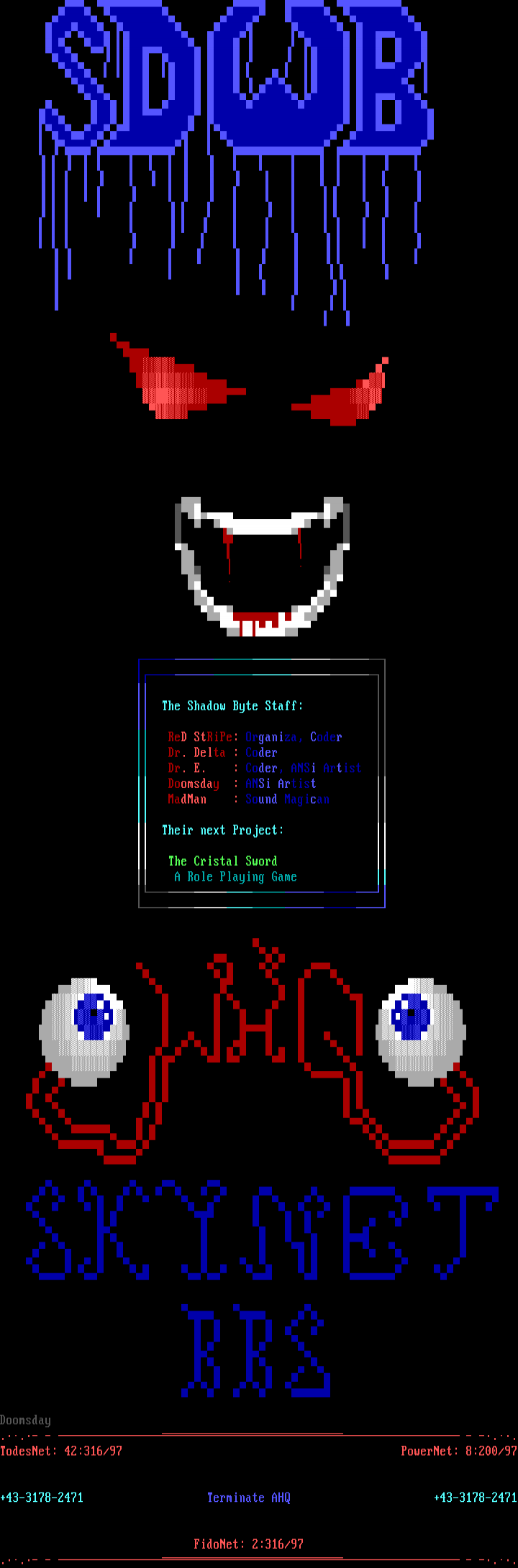 The ShadowByte Staff by Doomsday