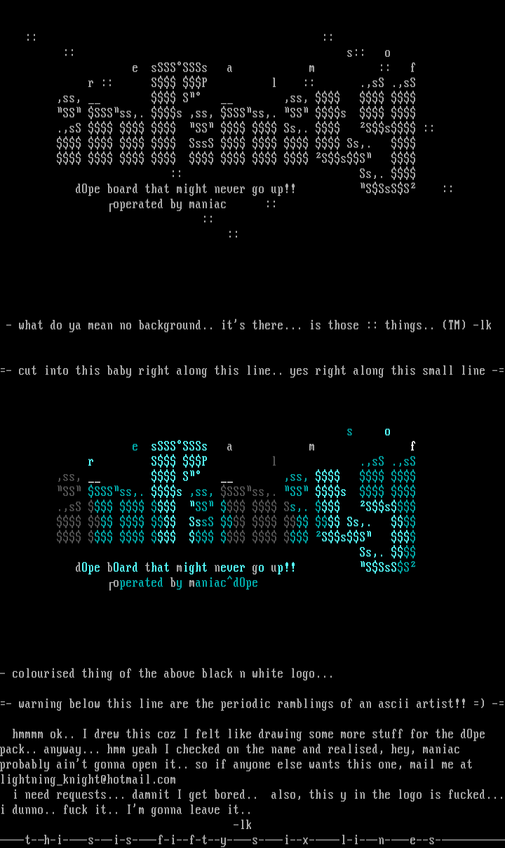 realms of infinity by lightning knight