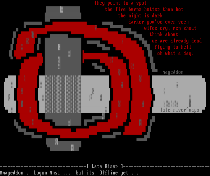 amageddon login by late riser