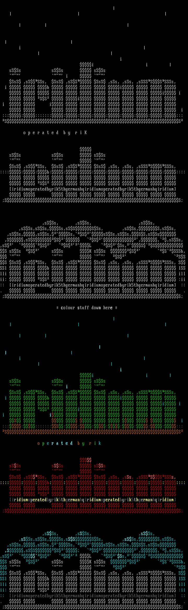 iridium logo cluster by lightning knight