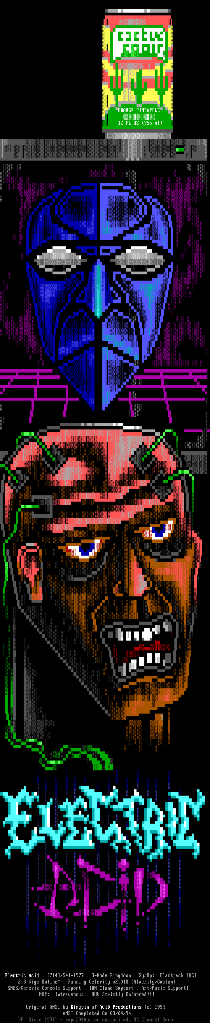 Electric Acid by Kingpin