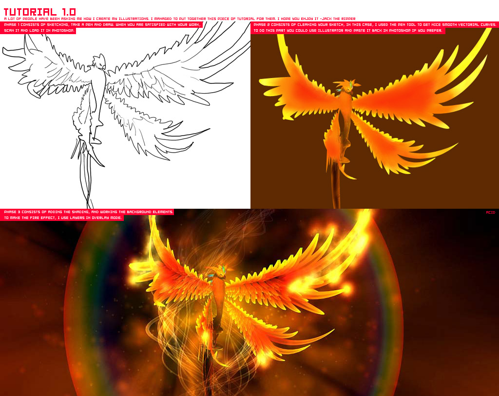 Tutorial: Phoenix making of by madASScow