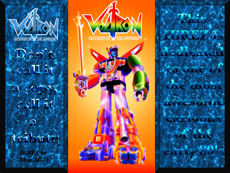 A Tribute to "Voltron" by Blup