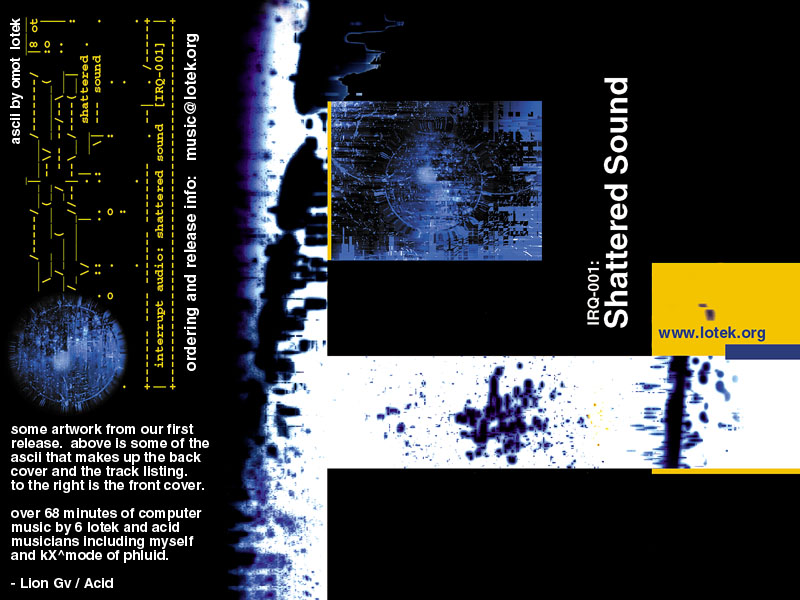 art from IRQ-001 "Shattered Sound" by Lion Gv