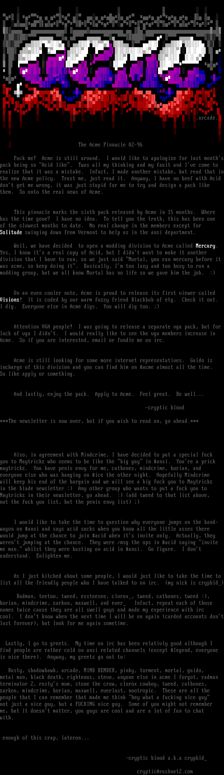 The Newsletter by Acme
