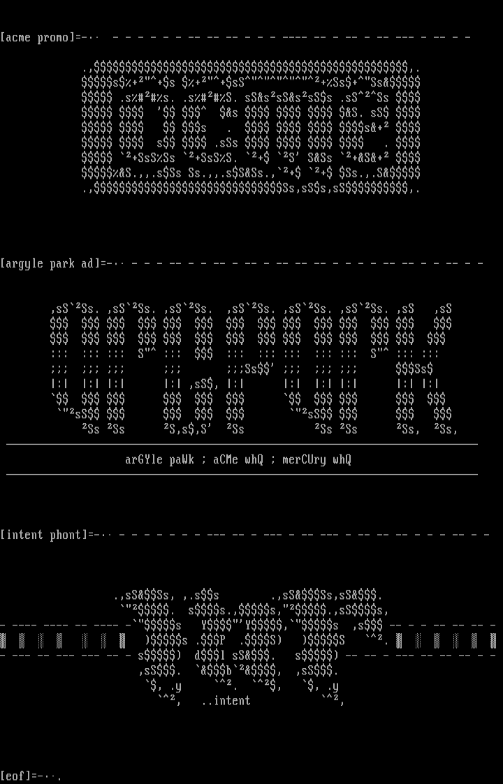 Ascii Colly by Righteous