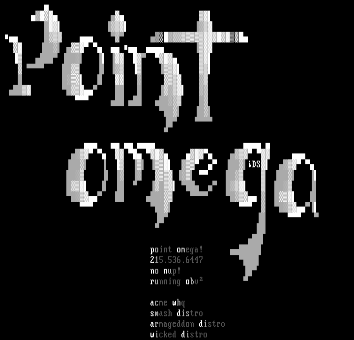 point omega by death's servant!