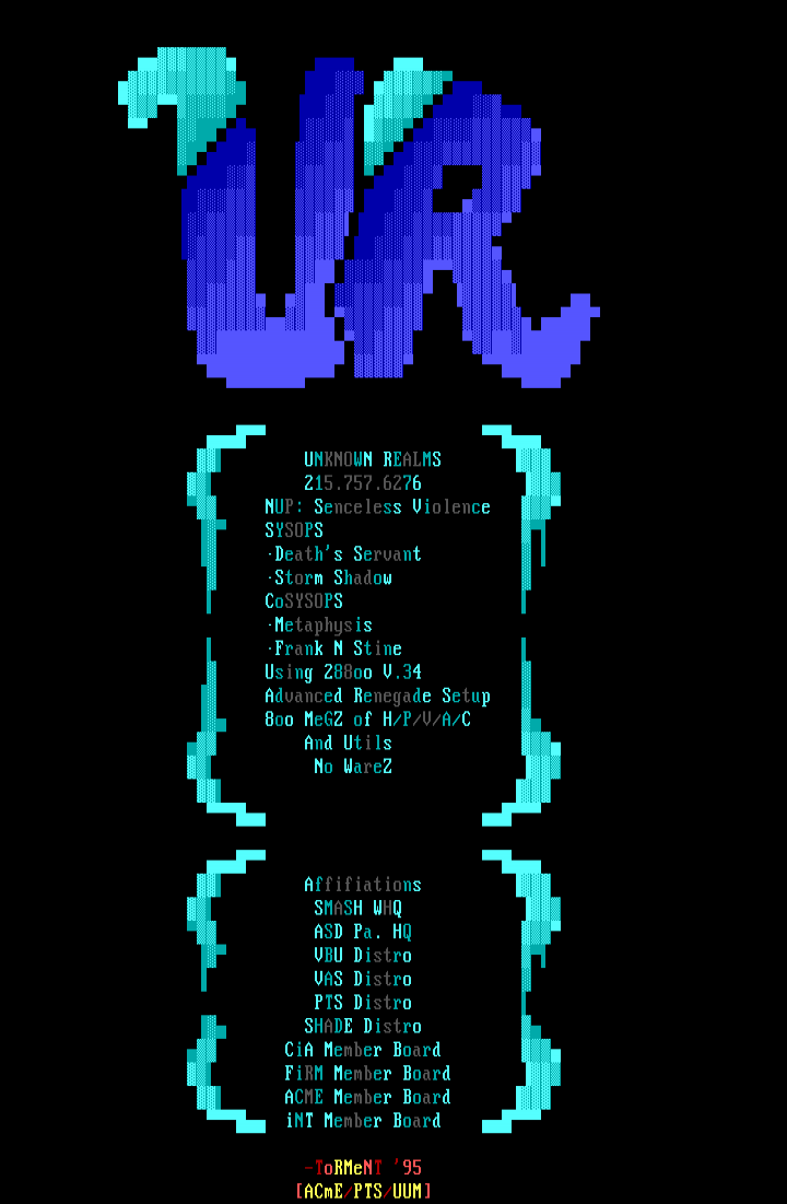unknown realms! by torment!