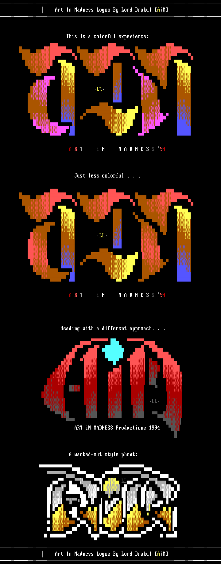 AiM Logos by Lord Drakul