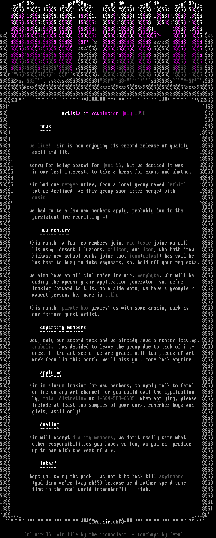 air info #2 by staff