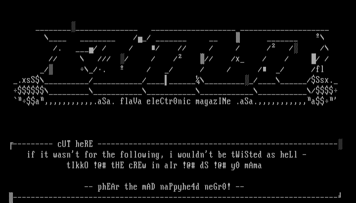 flAV4 eLEctr0 mag by feral
