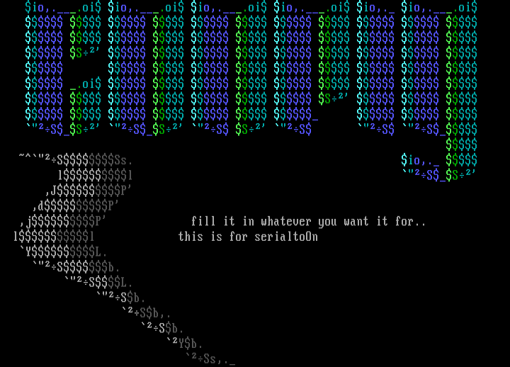 config screen fer serial2n! by aneurizm