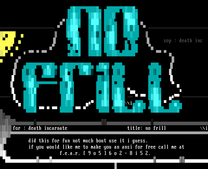 no frill logo by \\i - White Ice