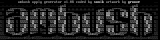 ambush logo #6 by gROOVE