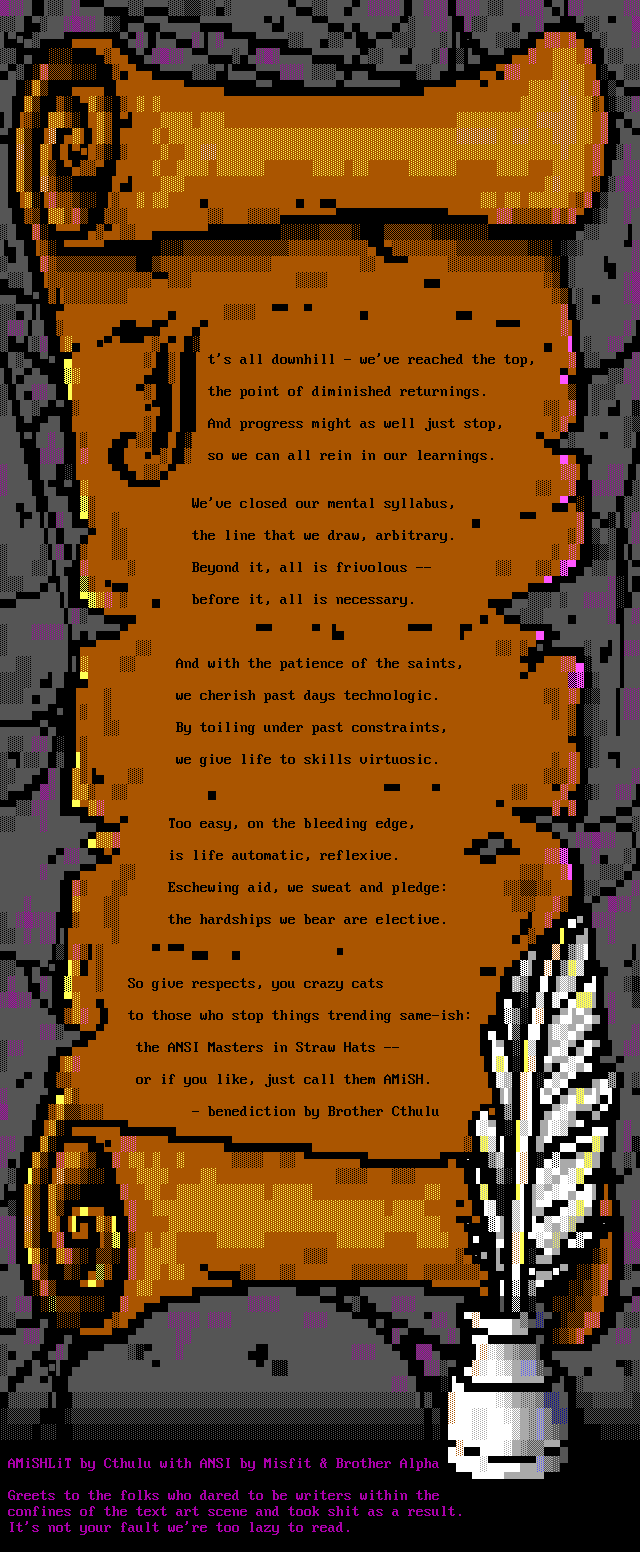Benediction by Brother Cthulu