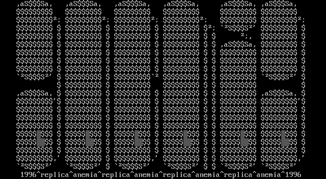 anemia logo by replica