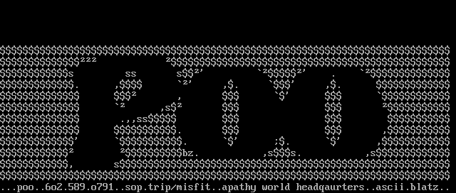 poo logo by blatz