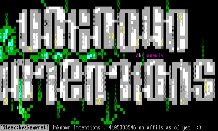 Unknown Intentions Logo #1 by Silver Blade