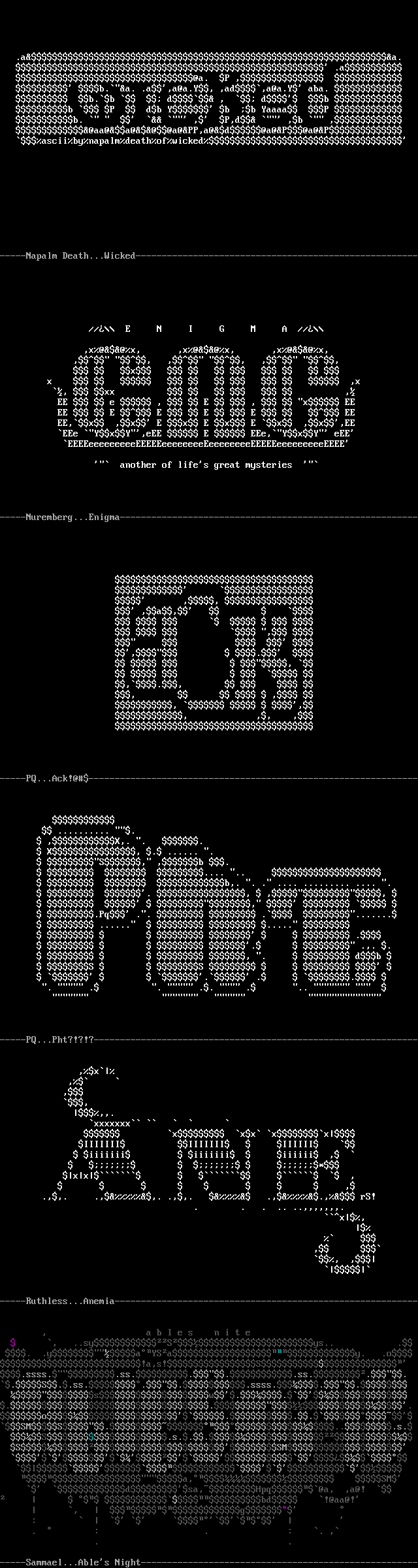 Anemia ASCII, 12-95b by .;Anemia;.