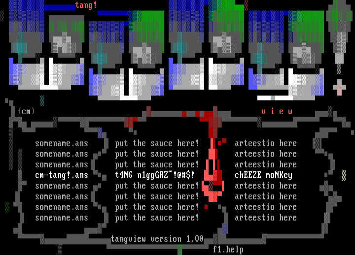 tang view interface screen by cheeze monkey