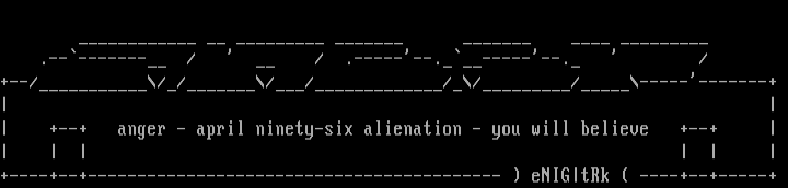 anger comment 03/96 by enigmatic