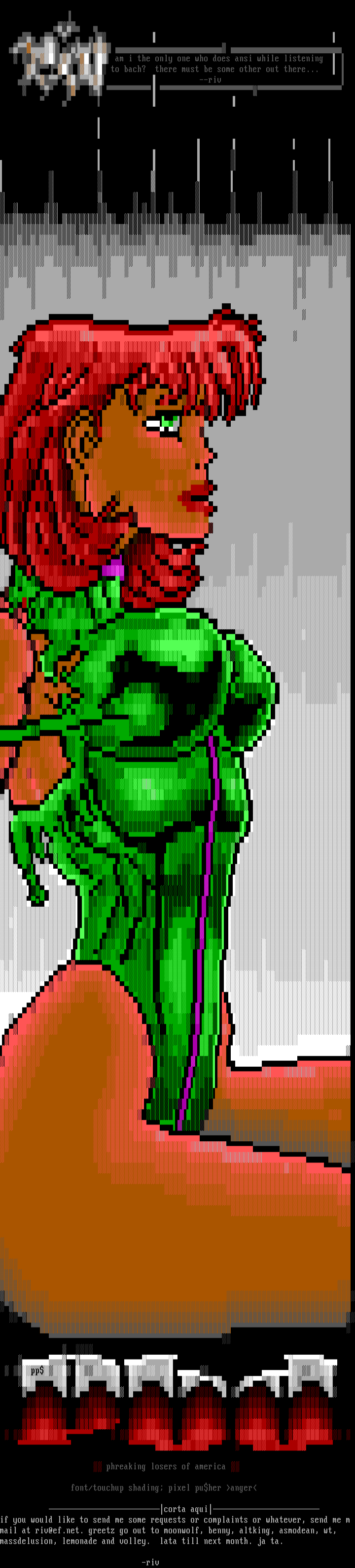 phreaking losers of america by riv