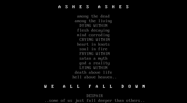 ashes.. by despair