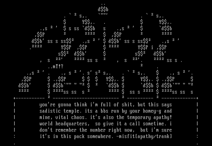 sadistic temple by misfit