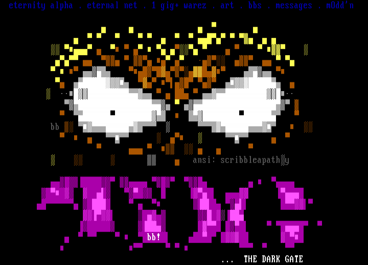 The Dark Gate by Scribble