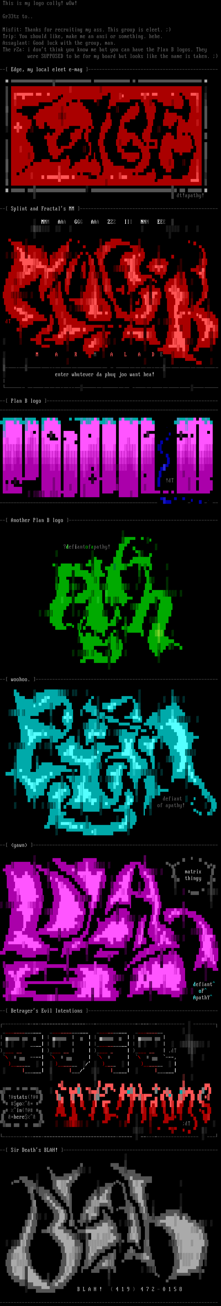 Font combo thingie by Defiant
