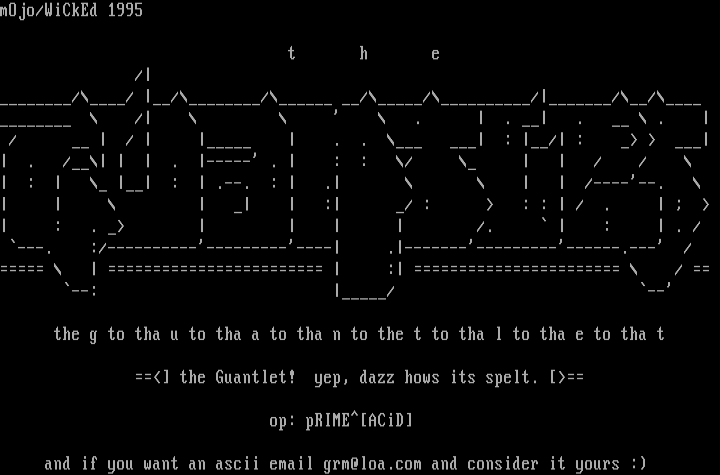 The Gauntlet by Mojo