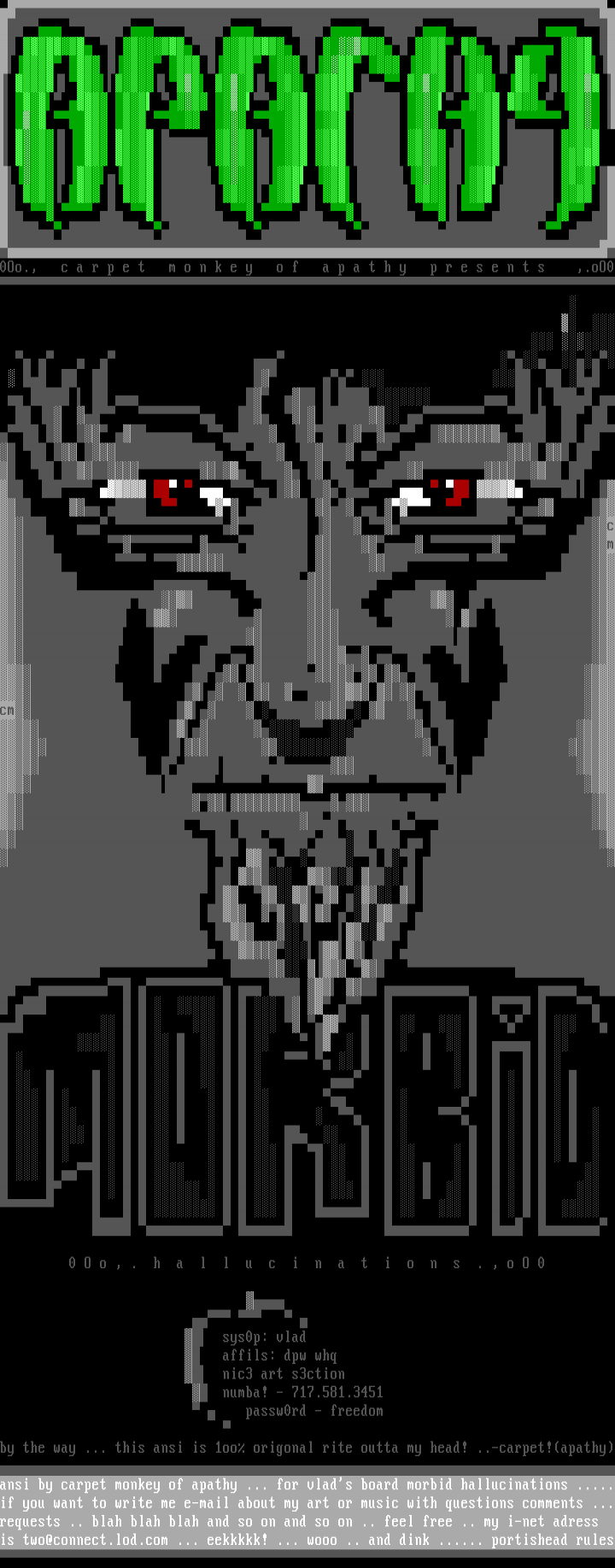 Morbid Hallucinations by Carpet Monkey