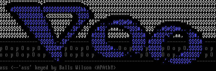 Asskey Poo by Balls WIlson