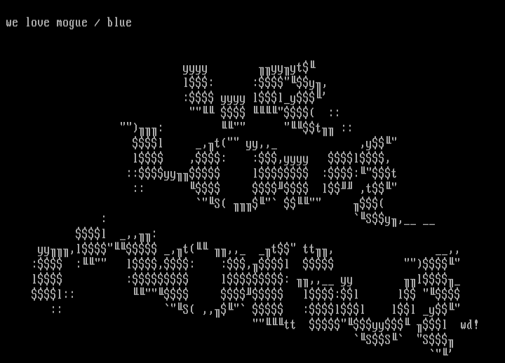 we love mogue for blue!!1 by woodoo