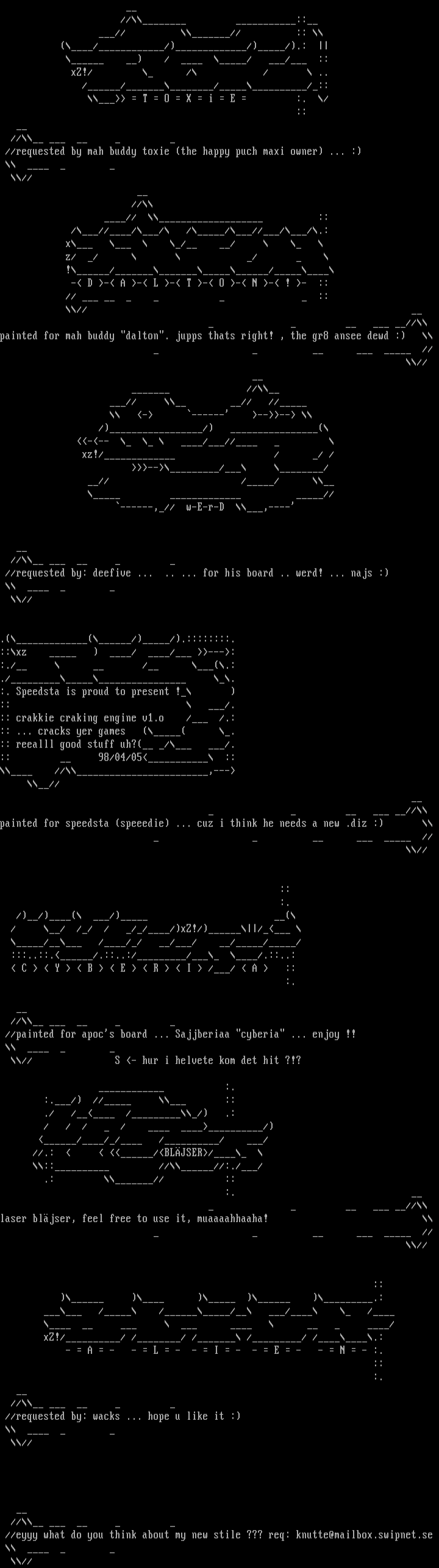 cluster #1 by xzip<py>