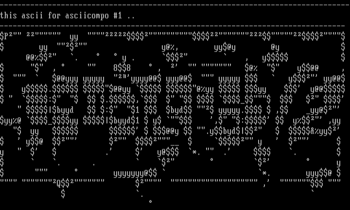 Ascii Comp #1 by Fractal
