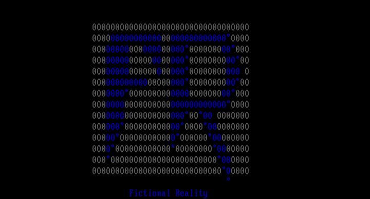 fictional reality ascii.. by talon