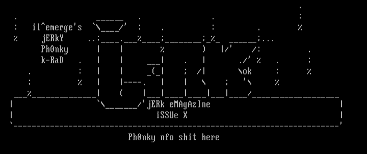 jerk emag nfo file by Overt-Kill
