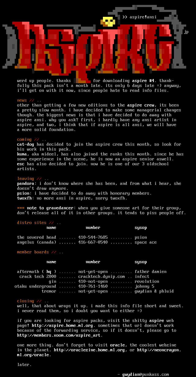 aspire 04 info by aspire crew