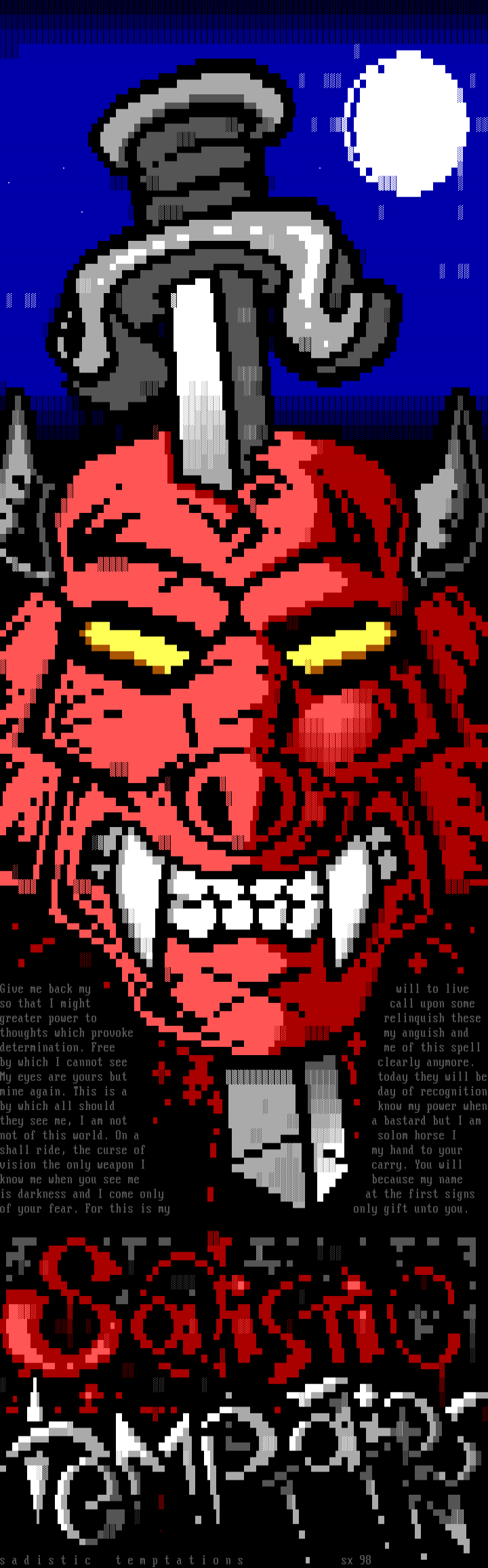 sadistic temptations by sinister X