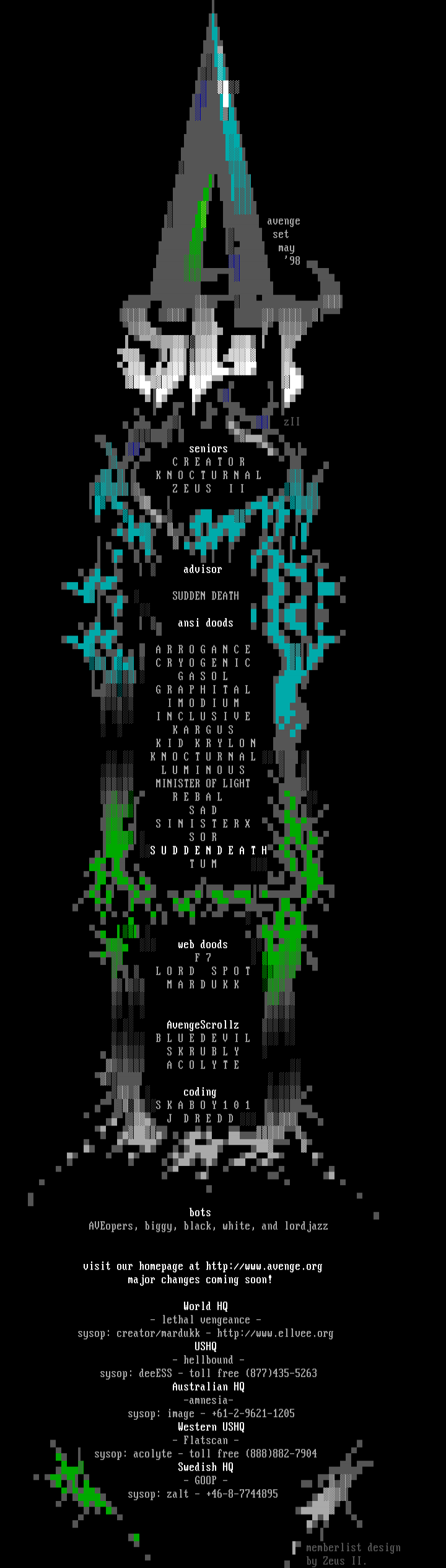 Members of the Cult by ZeusII and Staff