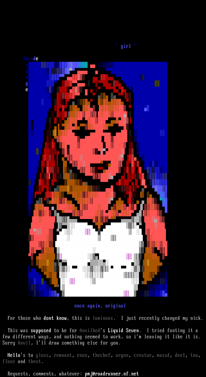 Girl by Facade