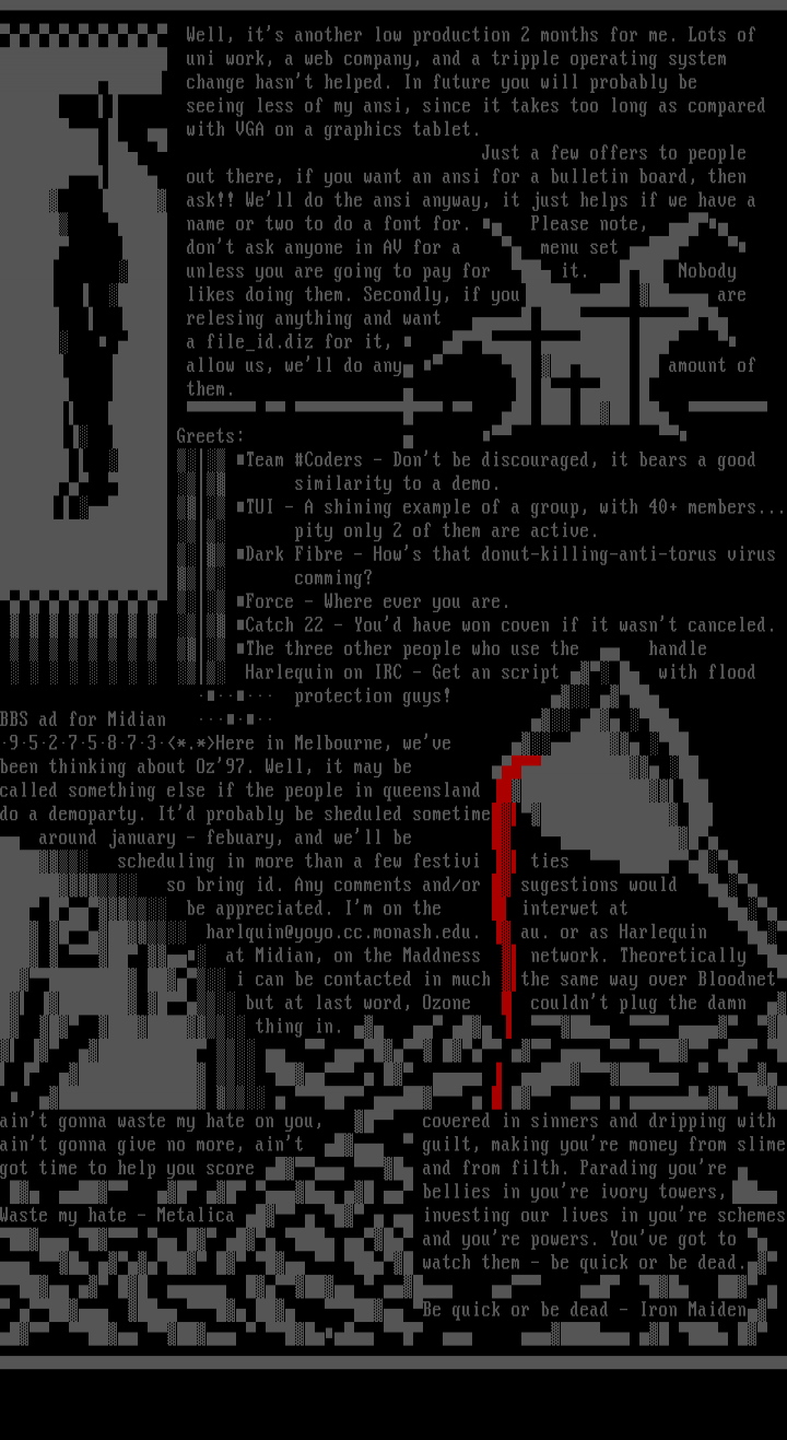 Greets Ansi by Harlequin