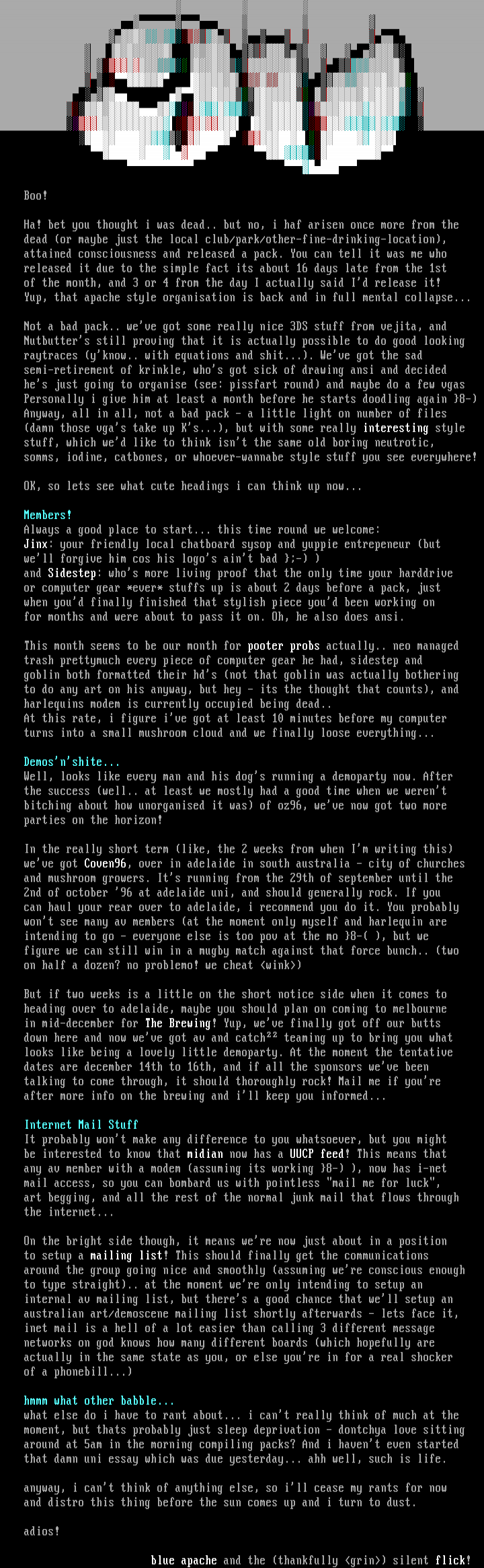 Information File by Flick/Blue Apache