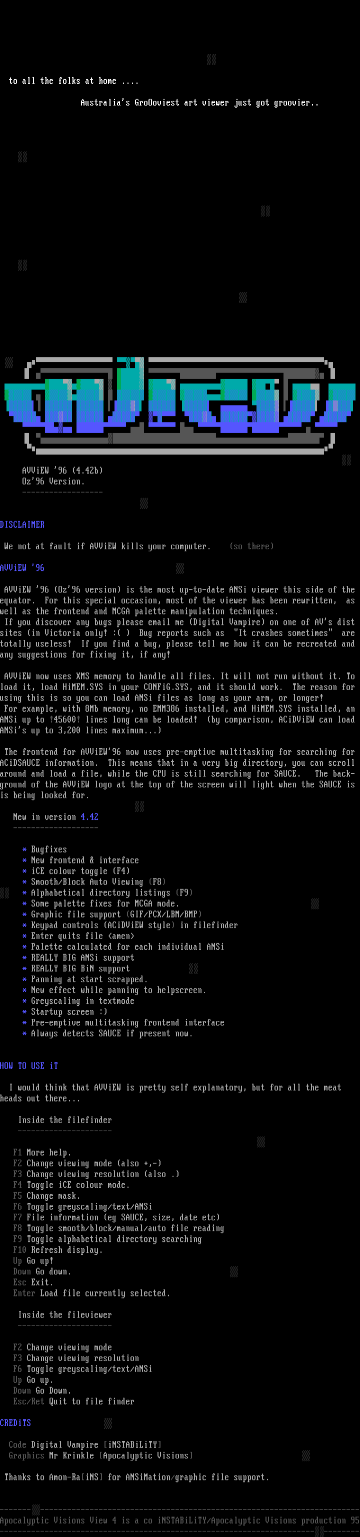 AVView96 Manual & Info by iNSTABiLiTY