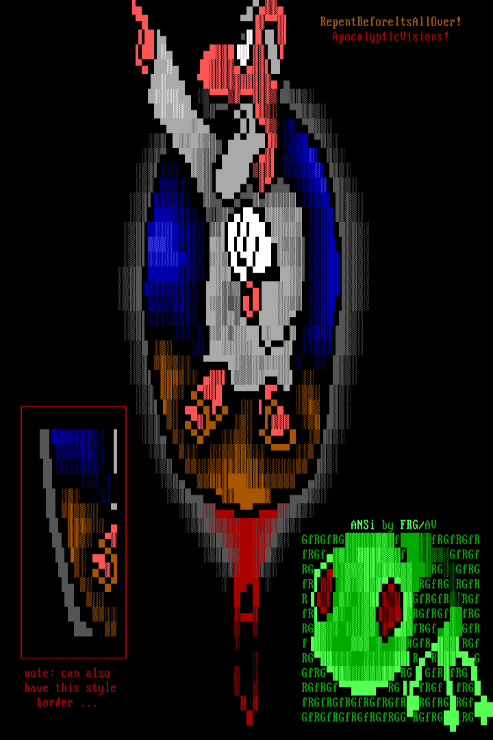 Repent! (v1) (50 line mode) by fRG