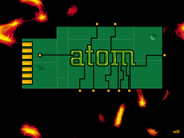 Atom by Maeve Wolf